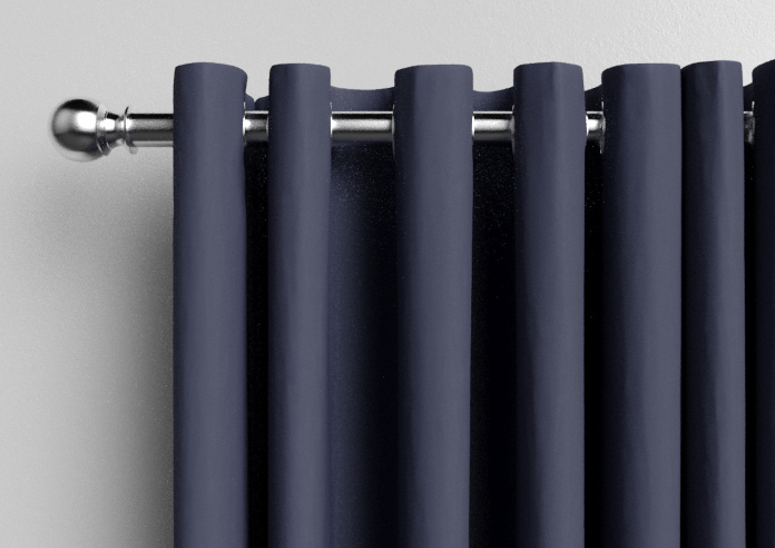 Medina, Navy - Made to Measure Curtains - Image 12